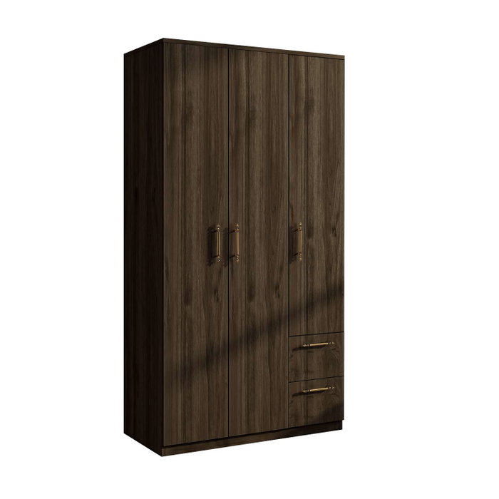 Hanah Home Armario Merlin - Walnut